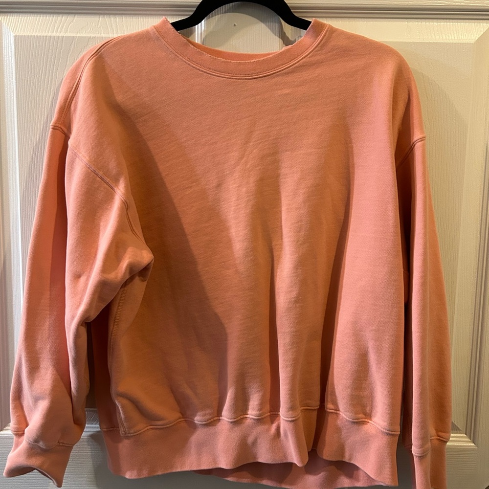 Peach Crewneck Sweatshirt